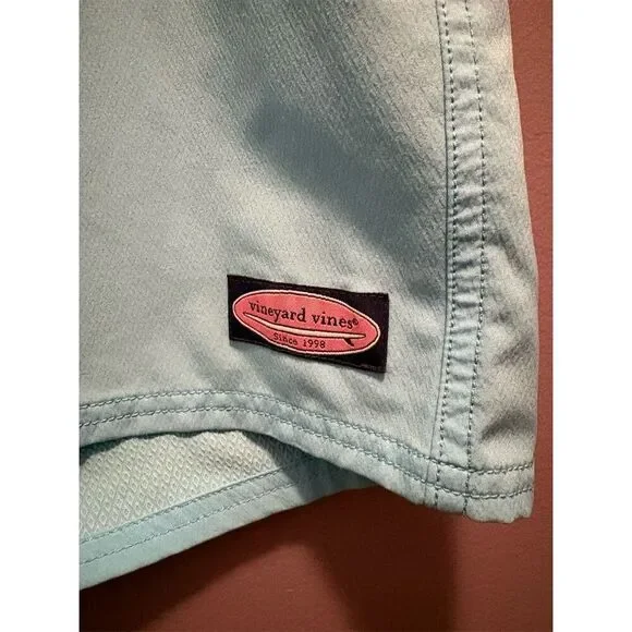 Vineyard Vines Men's Blue Bermuda Board Shorts Size 32 - Picture 2 of 10